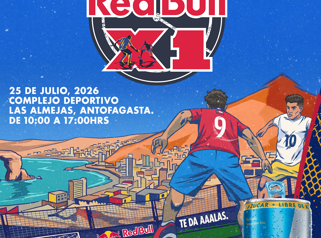 Red Bull X1 Chile se toma Antofagasta para buscar al nuevo rey del fútbol uno contra uno