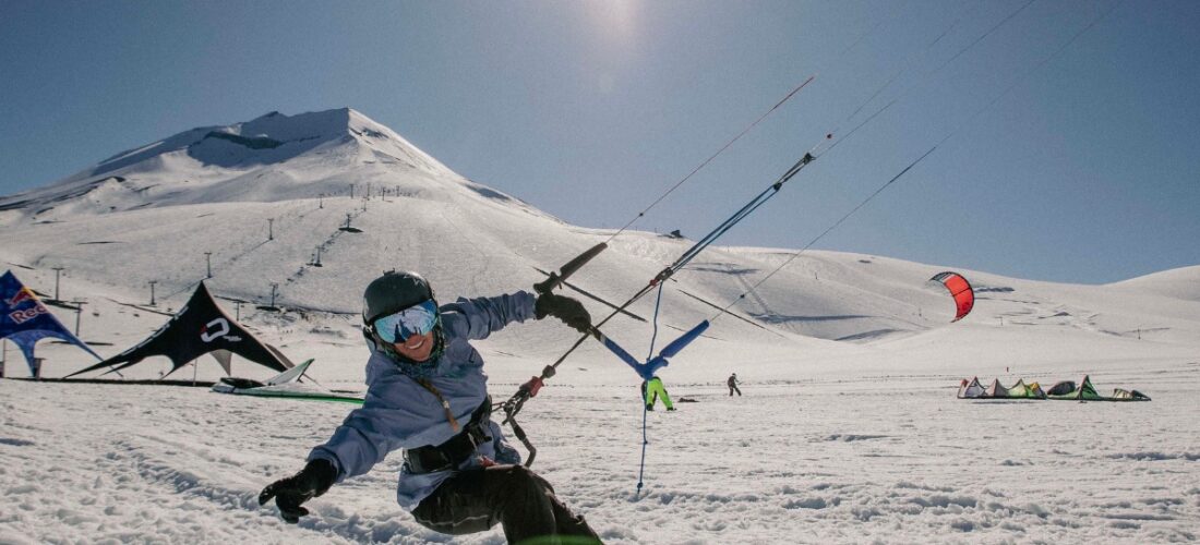 Show de velas, condiciones de nieve únicas y deporte: Así será una nueva edición del Rip Curl SnowKite Fest 2026
