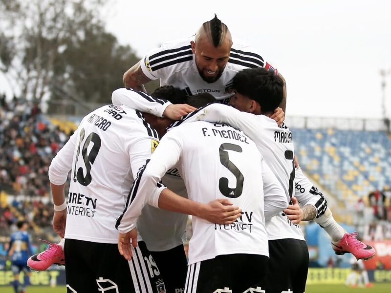En una lluvia de goles: Colo Colo derrotó a Everton y sigue firme como líder del Campeonato Nacional