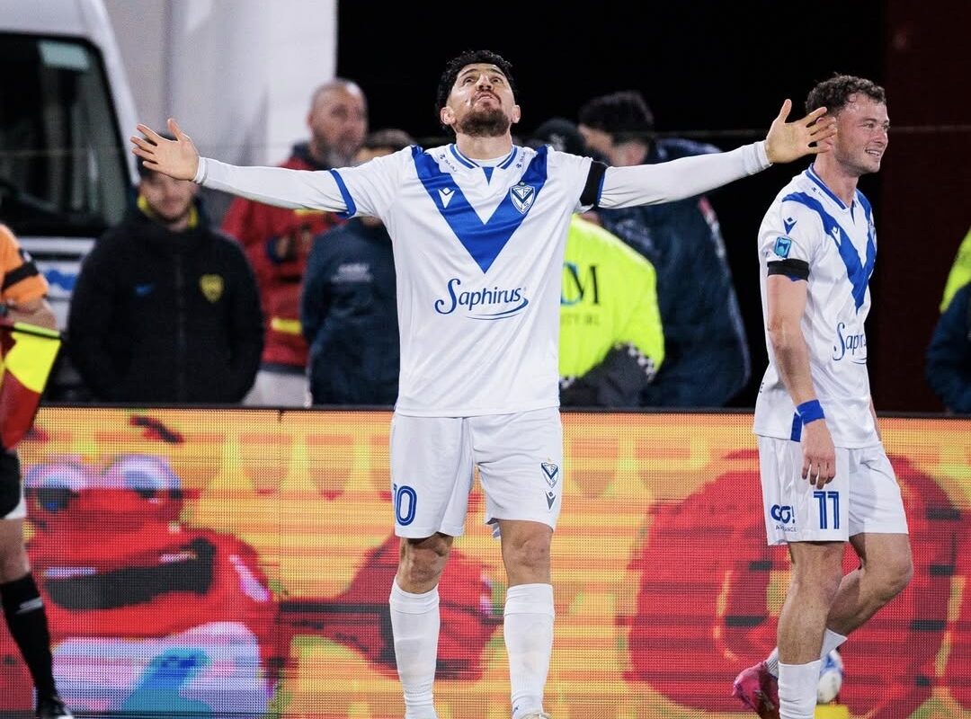 VIDEO | Diego Valdés marcó un golazo en el empate de Vélez Sarsfield ante Boca Juniors