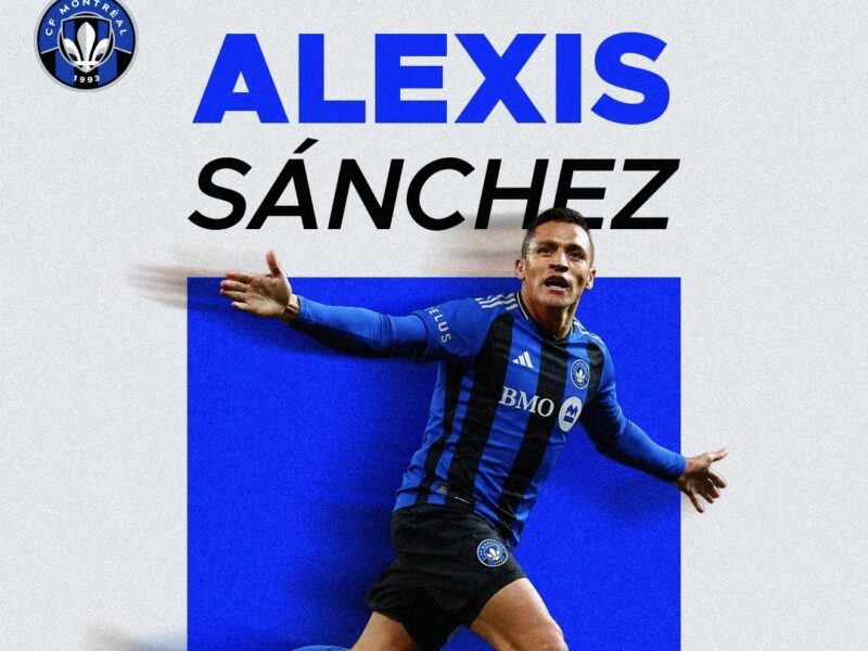 Alexis Sánchez fue oficializado por Montreal en la MLS y esta será la duración de su contrato