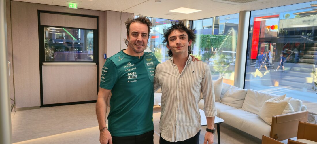 Piloto chileno Nico Pino fichó por la agencia de Fernando Alonso para llegar a lo más alto del Motorsport
