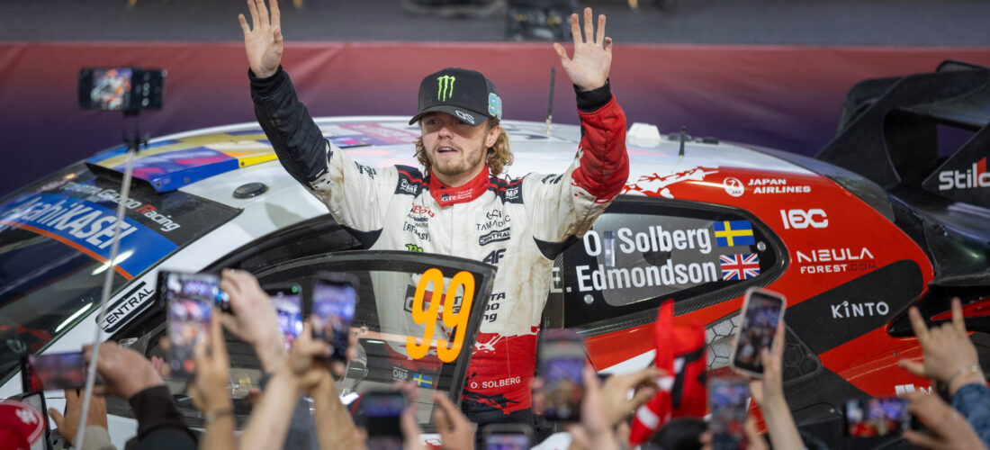 Oliver Solberg y Toyota agigantaron su reinado en el Rally Chile Biobío