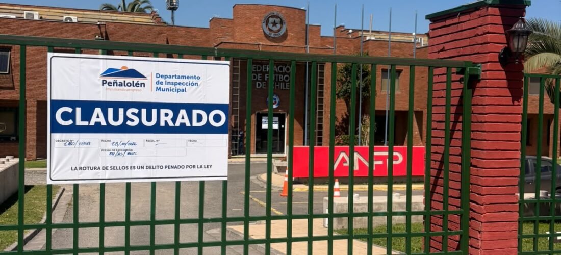 Otra más de la ANFP: El recinto ubicado en Quilín fue clausurado por la Municipalidad de Peñalolén
