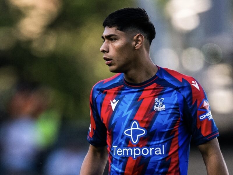 Volvió a ser considerado: Darío Osorio estuvo presente en la derrota del Crystal Palace en Europa League
